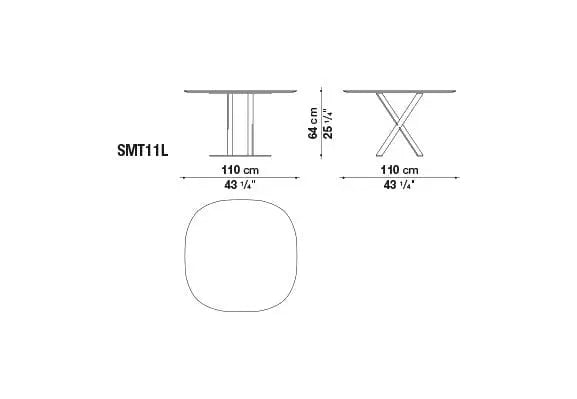 Pathos Table | Maxalto | JANGEORGe Interior Design