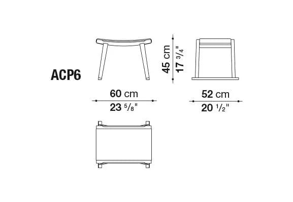 Sella Bench | Maxalto | JANGEORGe Interior Design