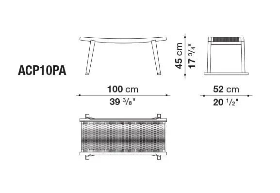 Sella Bench | Maxalto | JANGEORGe Interior Design