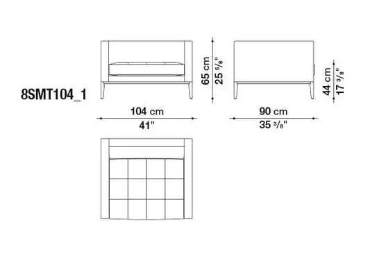 Simpliciter Armchair | Maxalto | JANGEORGe Interior Design