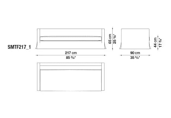 Simpliciter F Sofa | Maxalto | JANGEORGe Interior Design