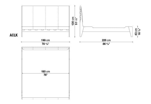 Talamo Bed | Maxalto | JANGEORGe Interior Design