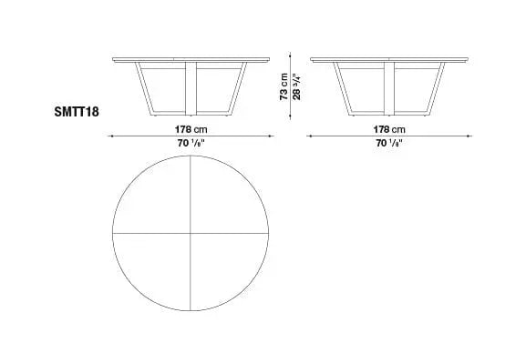 Xilos Table | Maxalto | JANGEORGe Interior Design