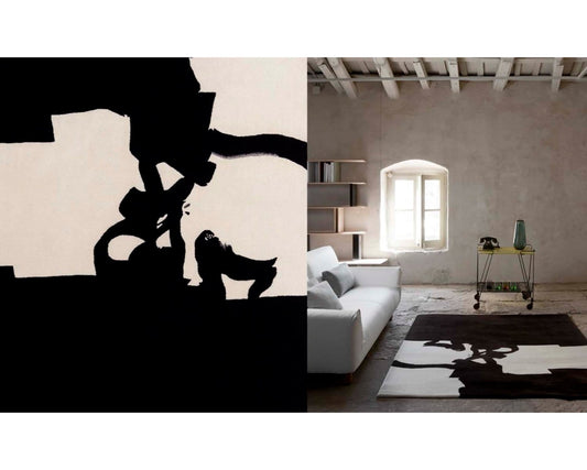 Chillida Collage 1966 Rug | Nanimarquina | JANGEORGe Interior Design