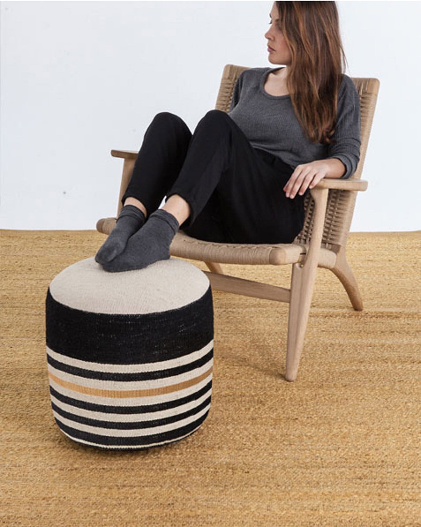 Kilim Pouf | Nanimarquina | JANGEORGe Interior Design