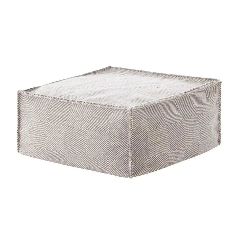 Sail - Square Pouf 100% New Wool | GAN RUGS | JANGEORGe Interior Design