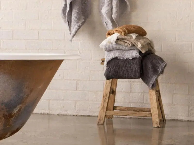 Waffle Bath Towel | Hale Mercantile Co. | JANGEORGe Interior Design