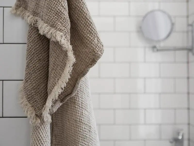 Waffle Bath Towel | Hale Mercantile Co. | JANGEORGe Interior Design