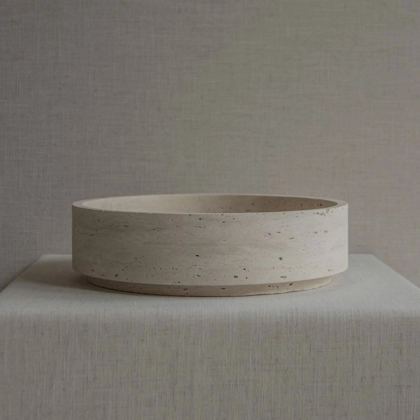 Capsule - Travertine Bowl - JANGEORGe Interiors & Furniture