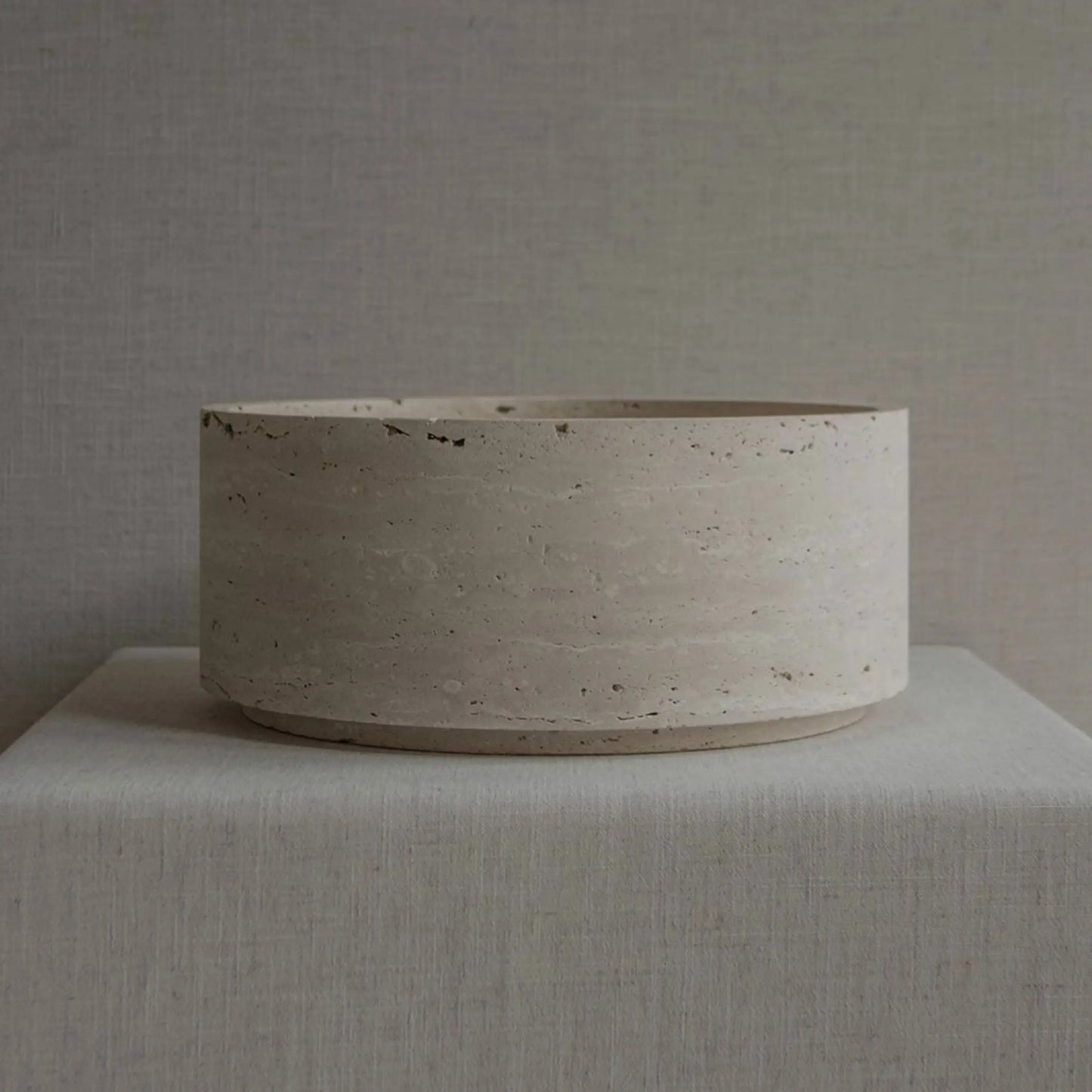 Capsule - Travertine Bowl - JANGEORGe Interiors & Furniture