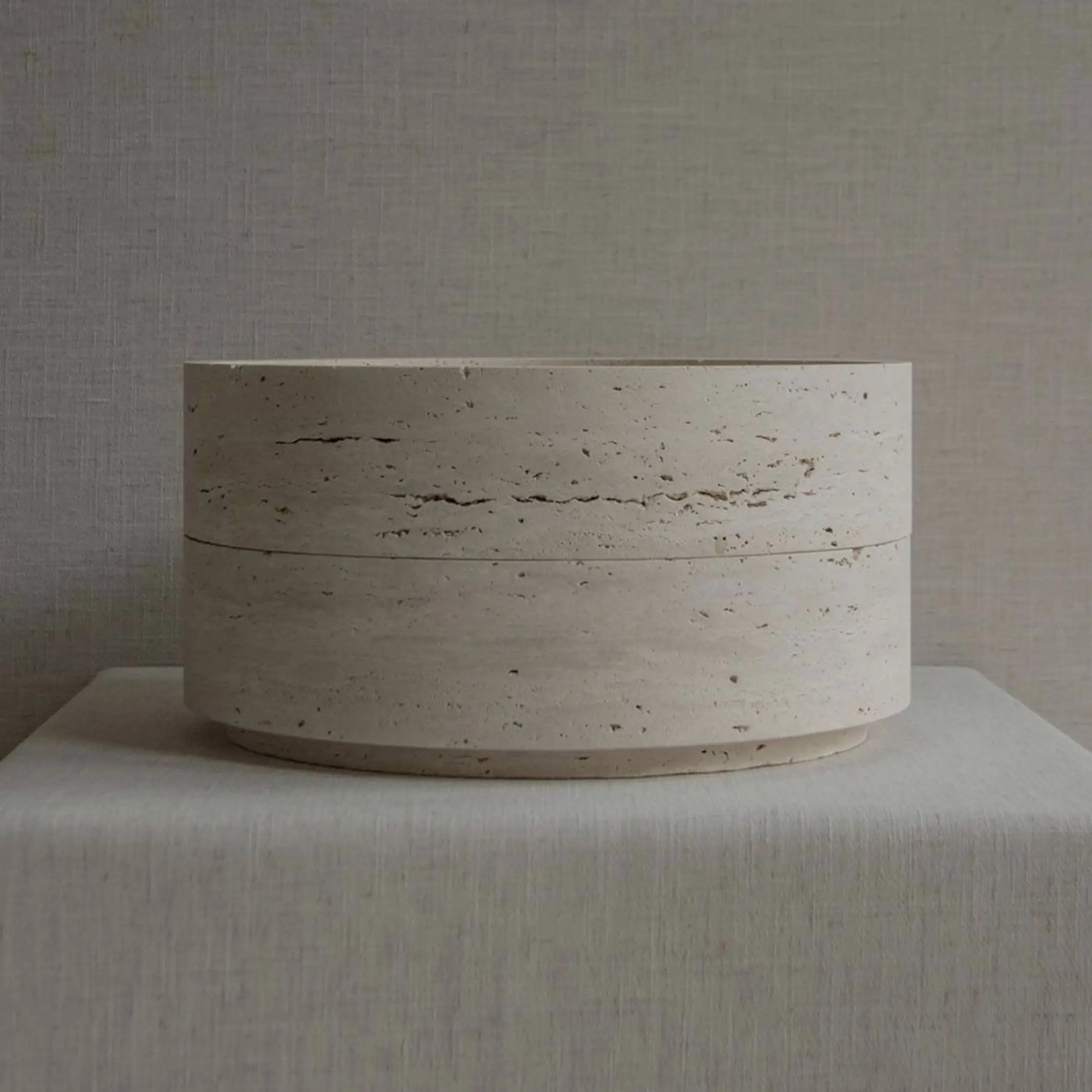 Capsule - Travertine Bowl - JANGEORGe Interiors & Furniture