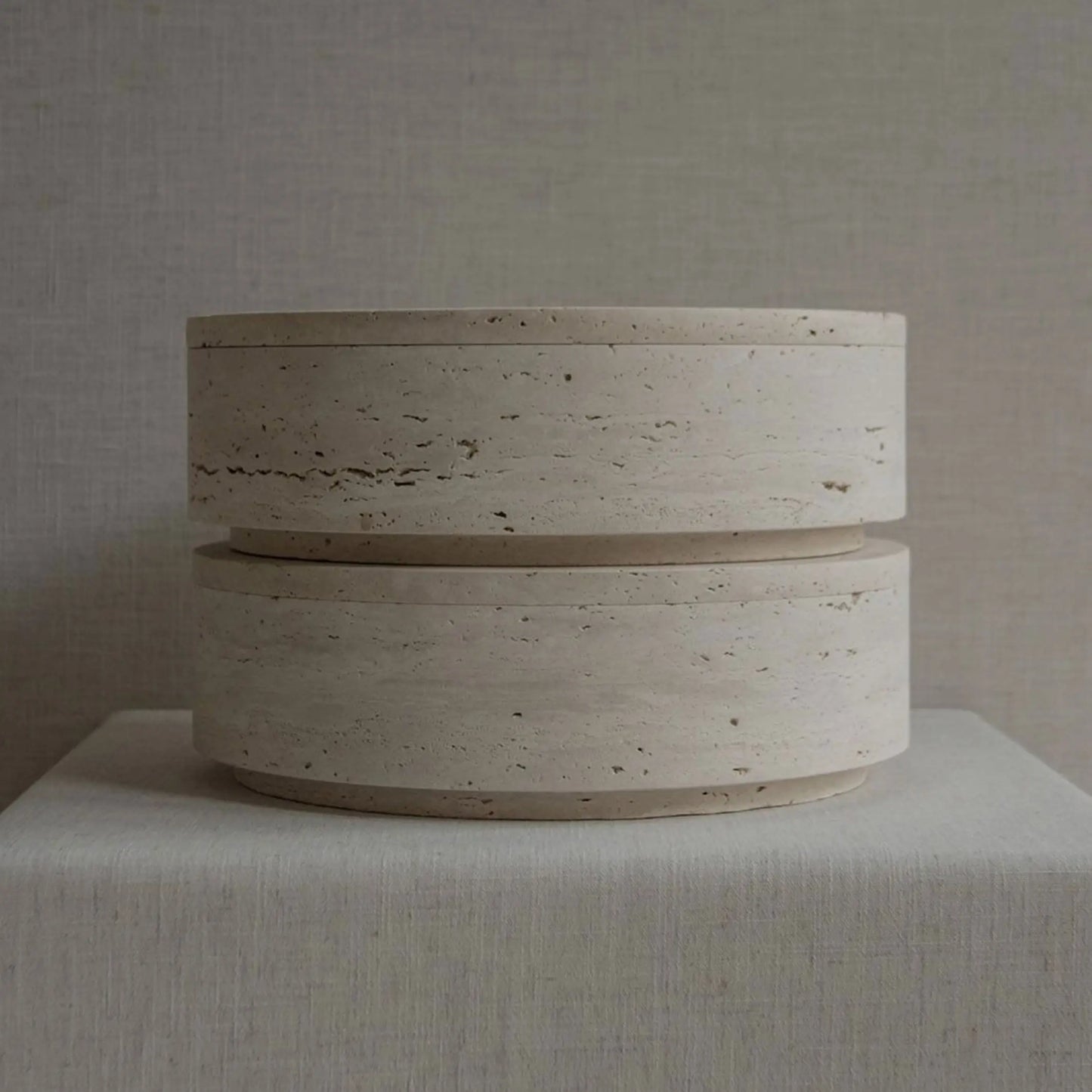 Capsule - Travertine Bowl - JANGEORGe Interiors & Furniture