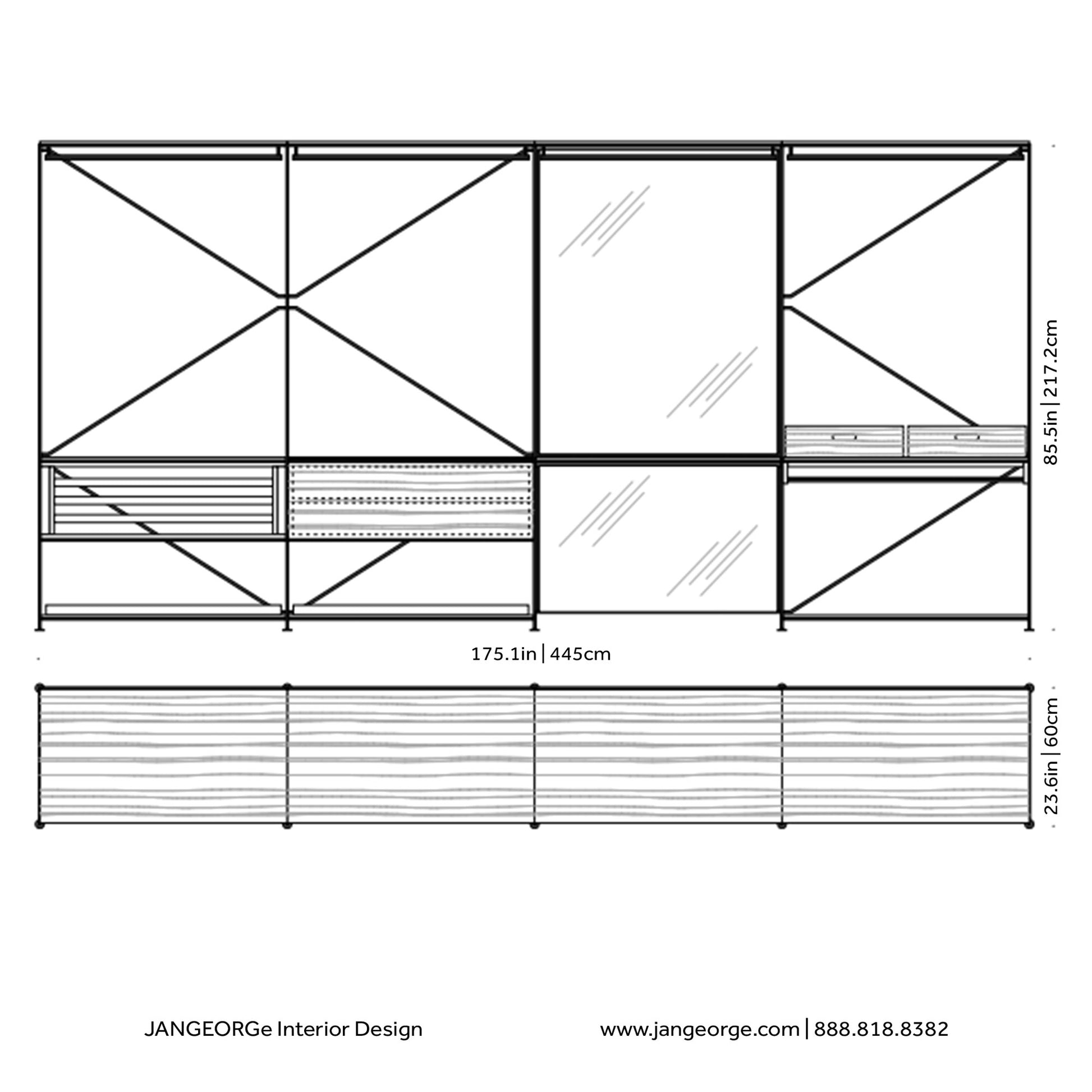 JANGEORGe Interiors & Furniture R.I.G. Modules Wardrobe