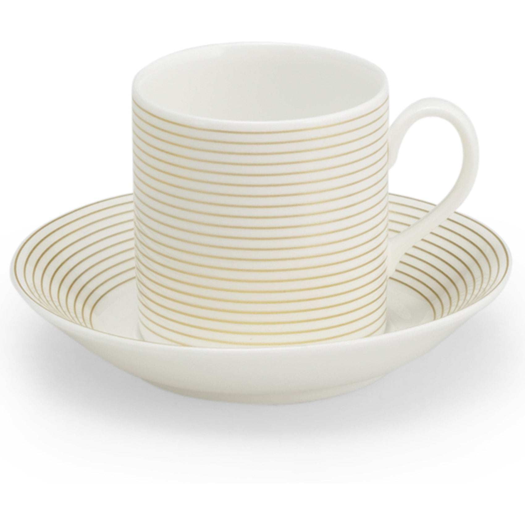 Savoy - Set Espresso Cup & Saucer Cylindrical 3.4 fl oz | 0.1L | Dibbern | JANGEORGe Interiors & Furniture