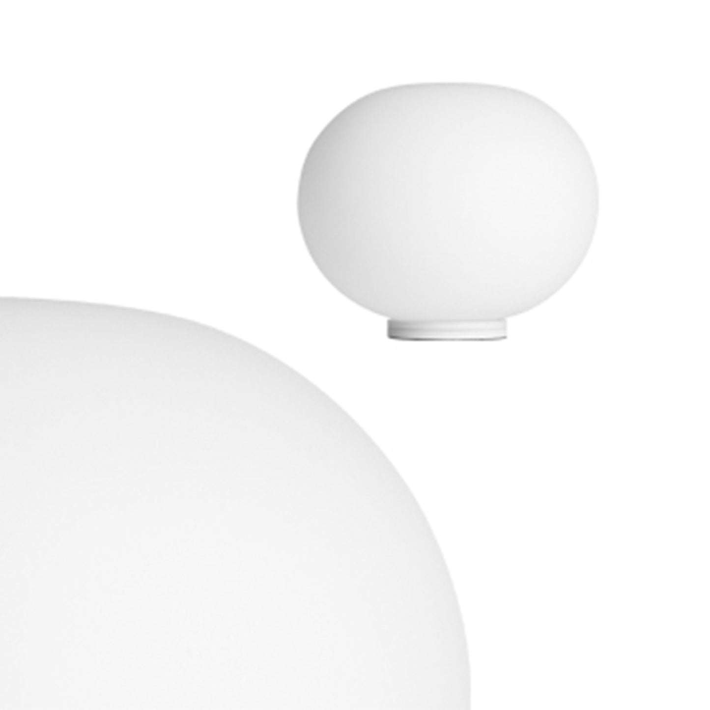 JANGEORGe Interiors & Furniture Flos Glo Ball Zero Wall Ceiling Lamp