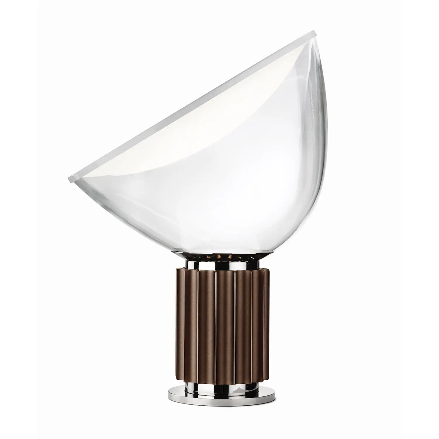 Taccia - LED Table Lamp Dimmable with Glass Diffuser Flos