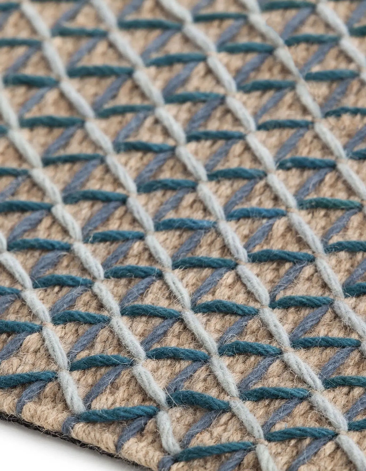 JANGEORGe Interiors & Furniture Gan Rugs Raw Rug Blue