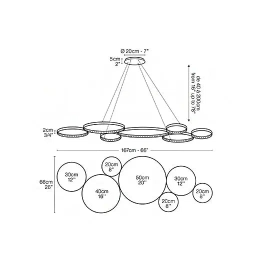 Ultra 8 - Suspension Light Le Deun