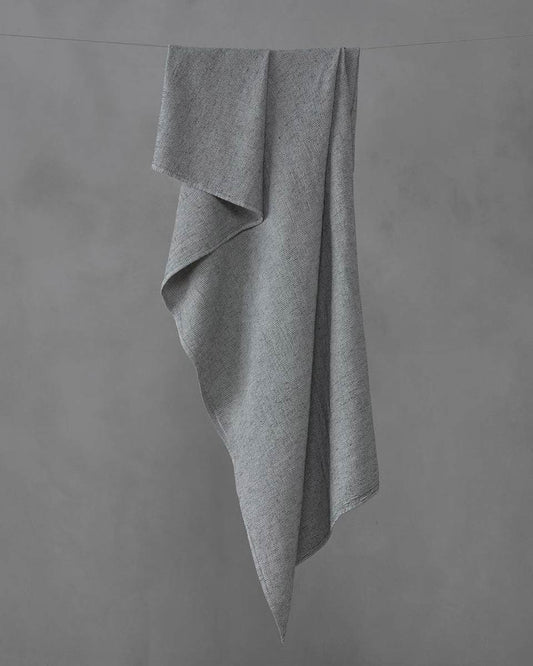 JANGEORGe Interiors & Furniture Society Limonta Maco Bath Towel Anthracite