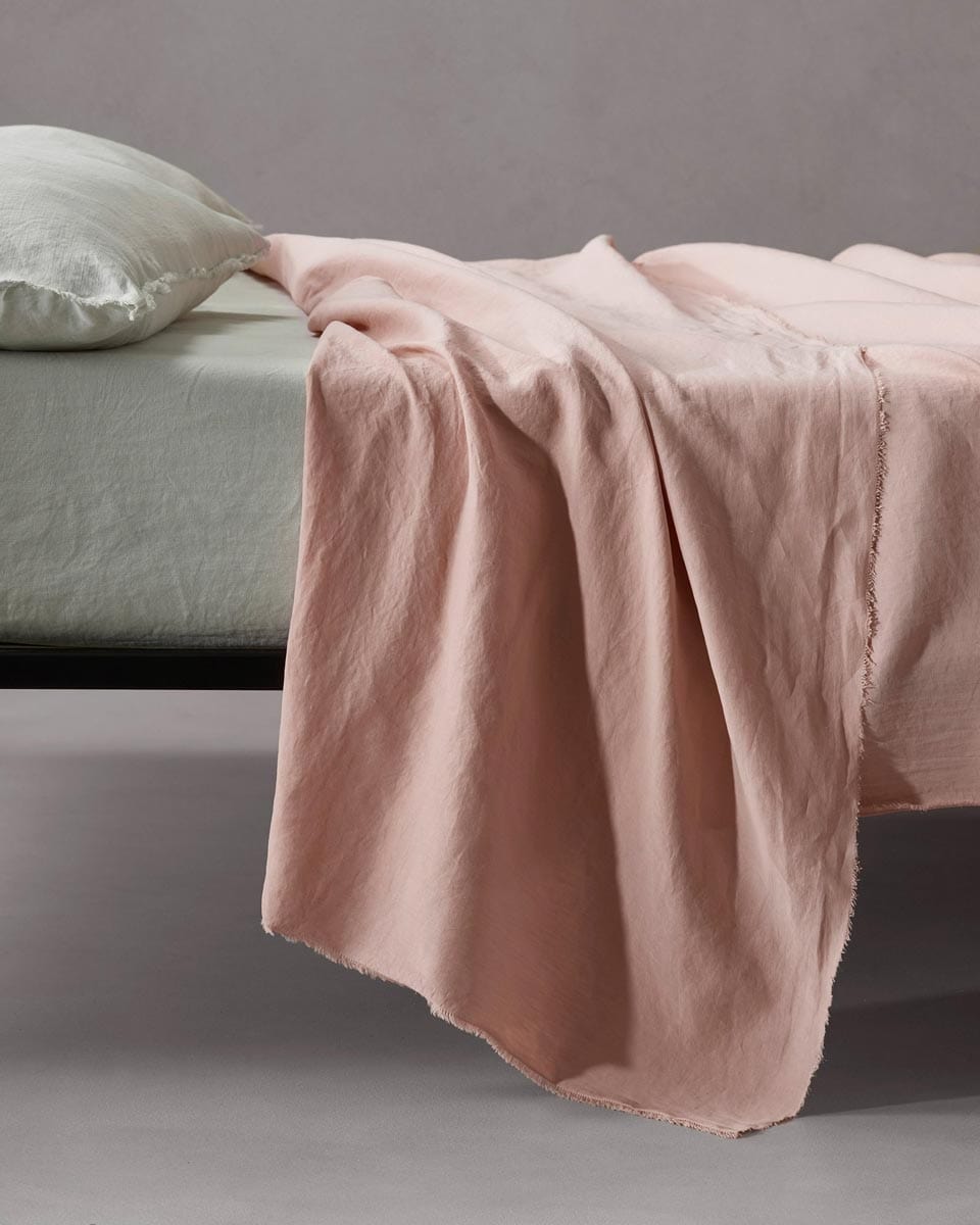 JANGEORGe Interiors & Furniture Society Limonta Saten Bed Sheet Verbena