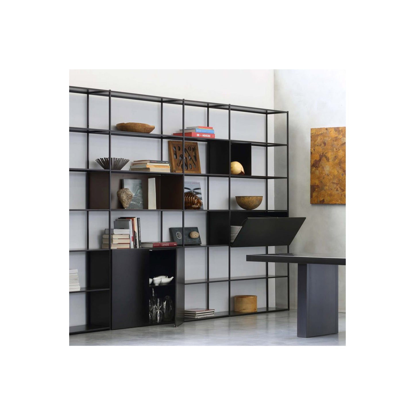 Easy Irony System - Bookcase, Composition C - JANGEORGe Interiors & Furniture