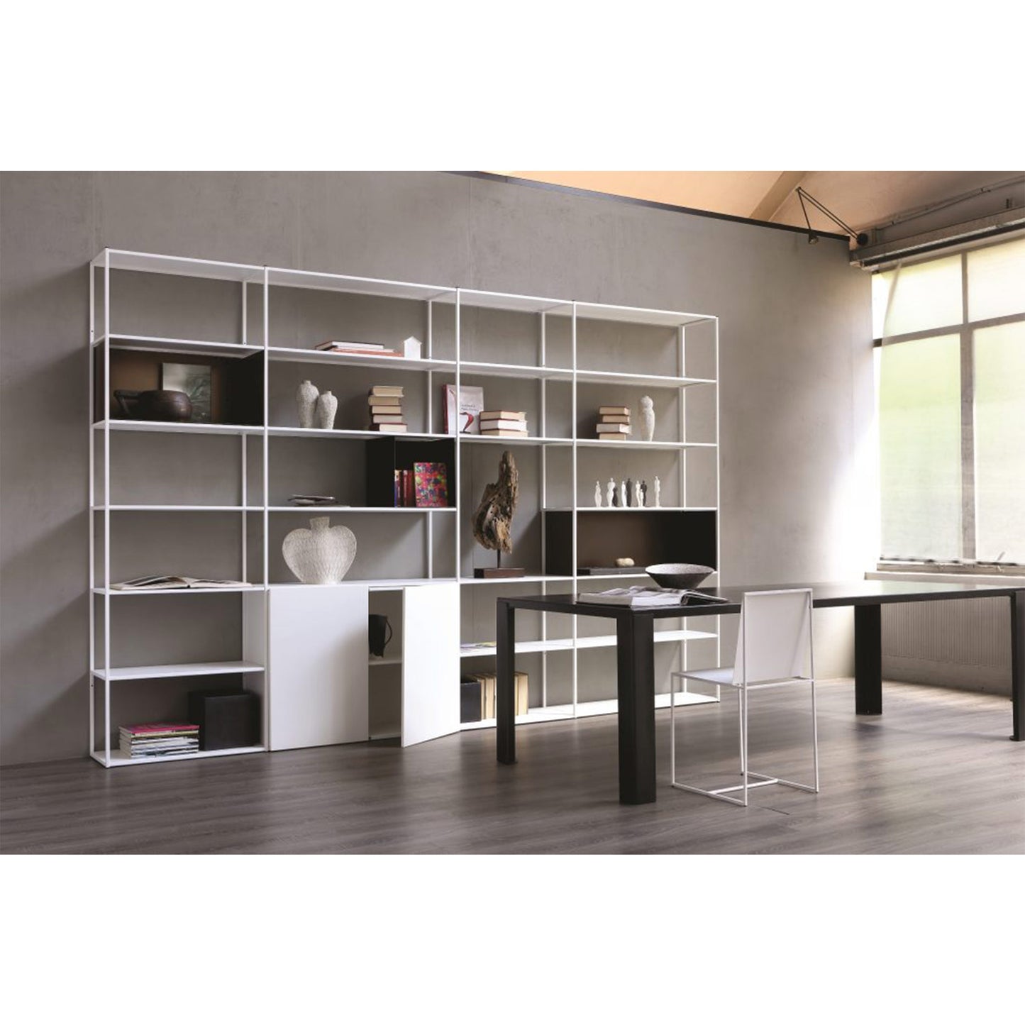 Easy Irony System - Bookcase, Composition C - JANGEORGe Interiors & Furniture