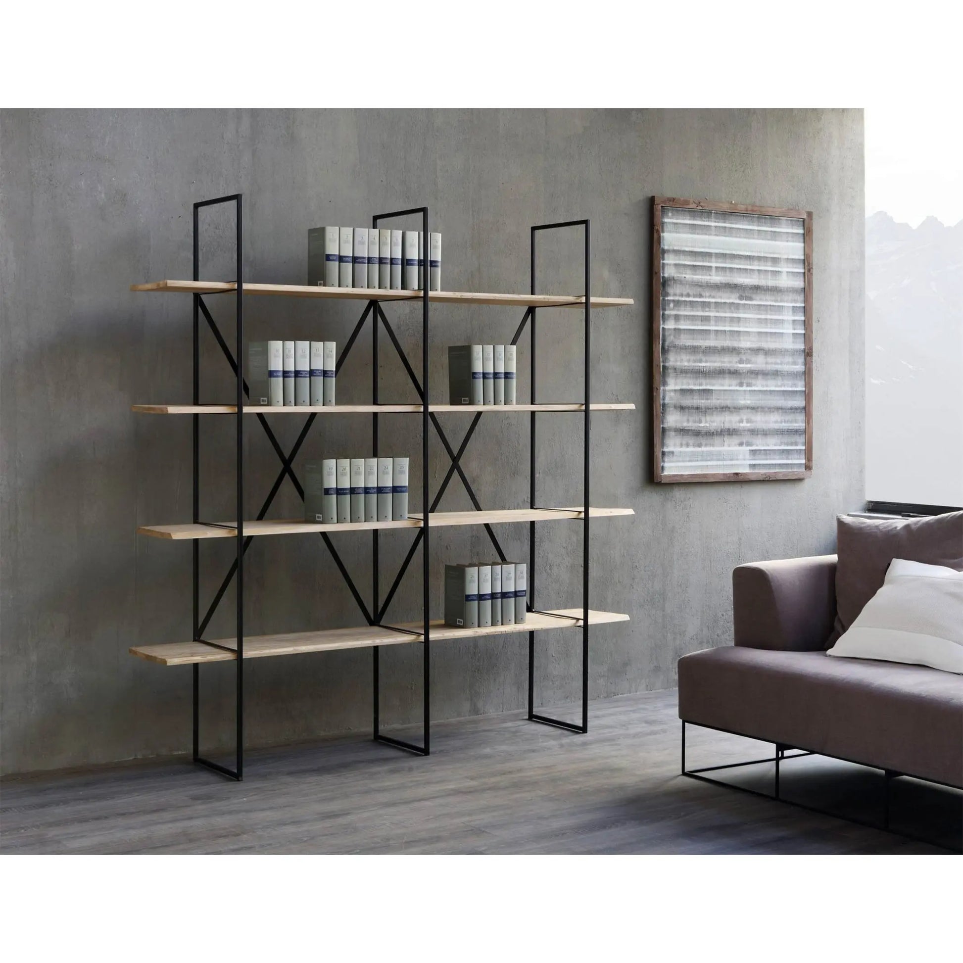 Slim Irony - Bookcase - JANGEORGe Interiors & Furniture