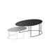 JANGEORGe Interiors & Furniture Zeus Slim Irony Oval Coffee Table