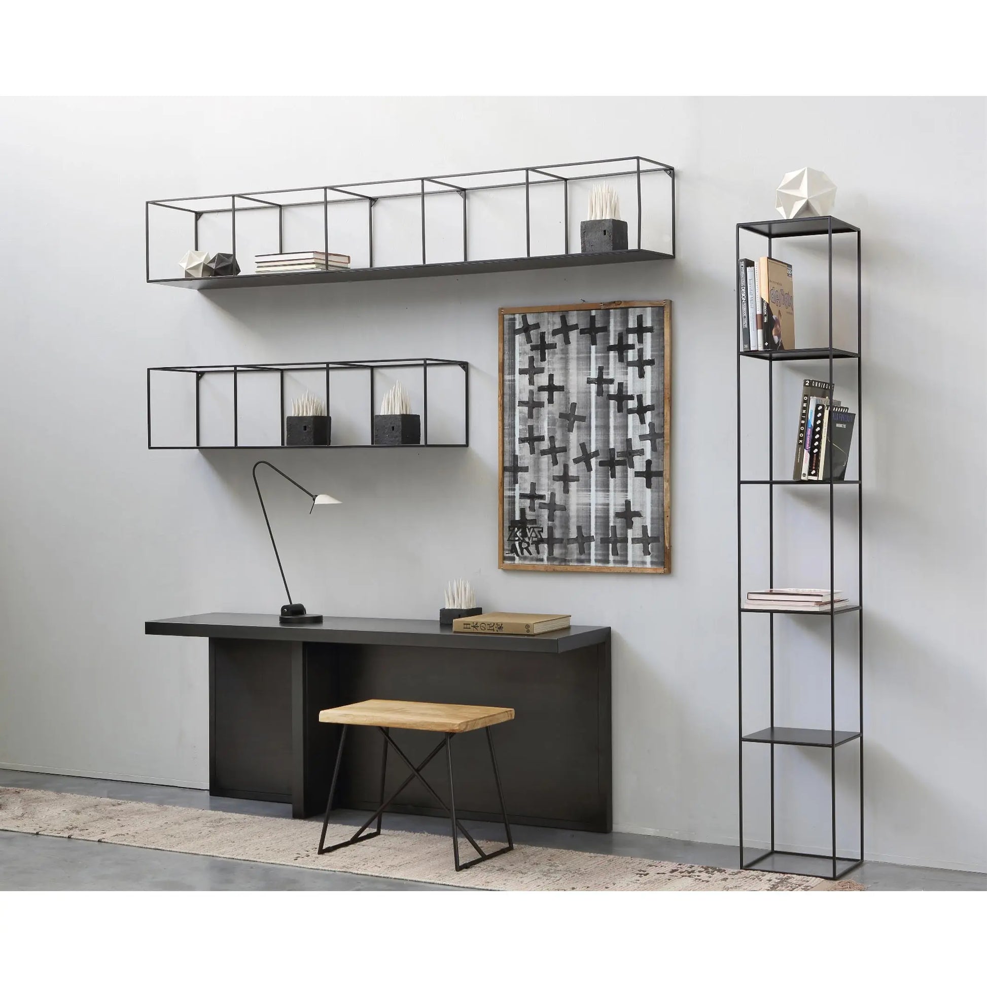 Slim Irony - Wall Rack - JANGEORGe Interiors & Furniture