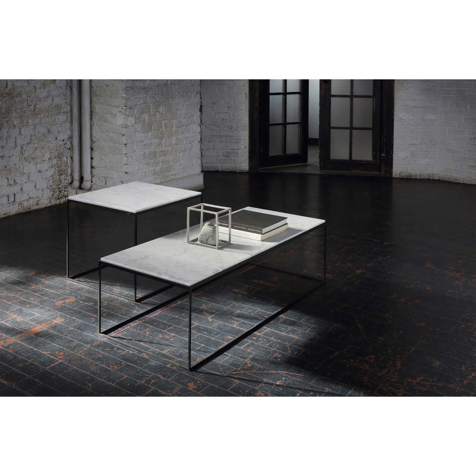 Slim Marble - Low Table - JANGEORGe Interiors & Furniture